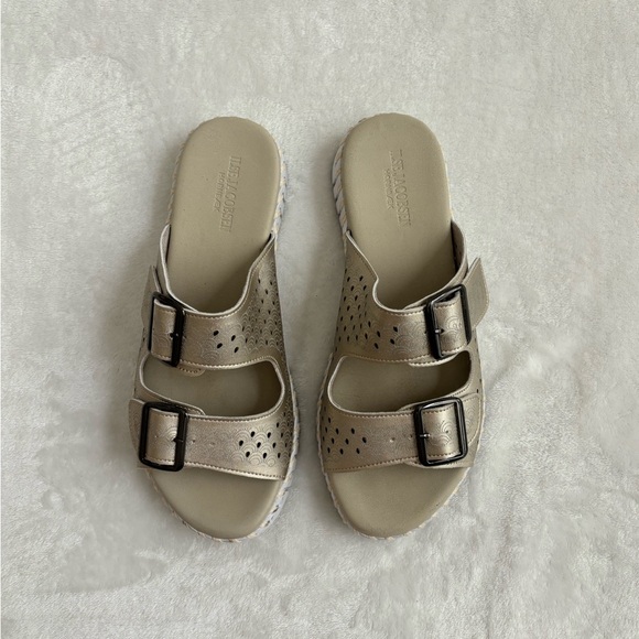 Ilse Jacobsen tulip platinum colored shoes - Picture 2 of 5